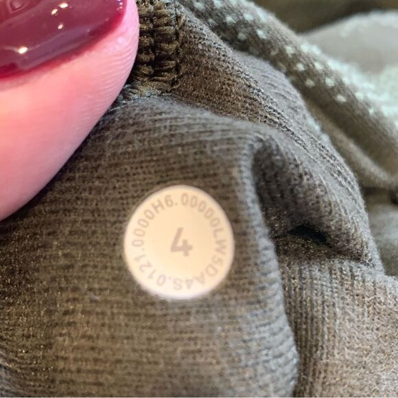 Lululemon Ready to Rulu Jogger 29" Heritage Camo Dark Olive Green Twill Size 4 - Picture 10 of 12